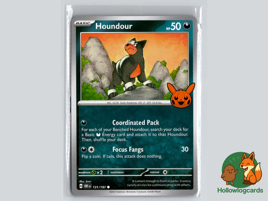 Houndour (131/197) - Obsidian Flames Pokémon Card