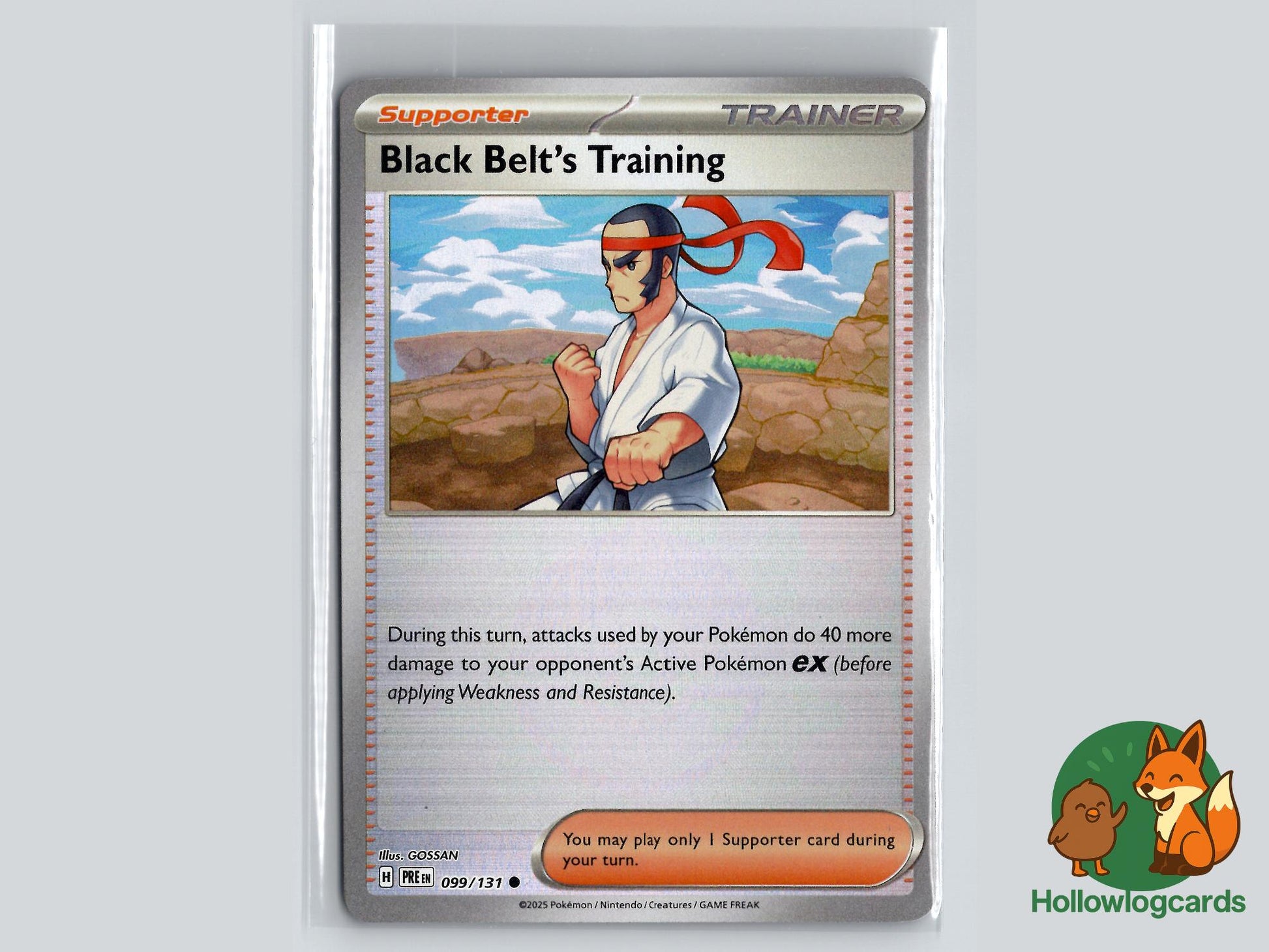 Black Belt's Training (099/131) - Prismatic Evolutions Pokémon Card