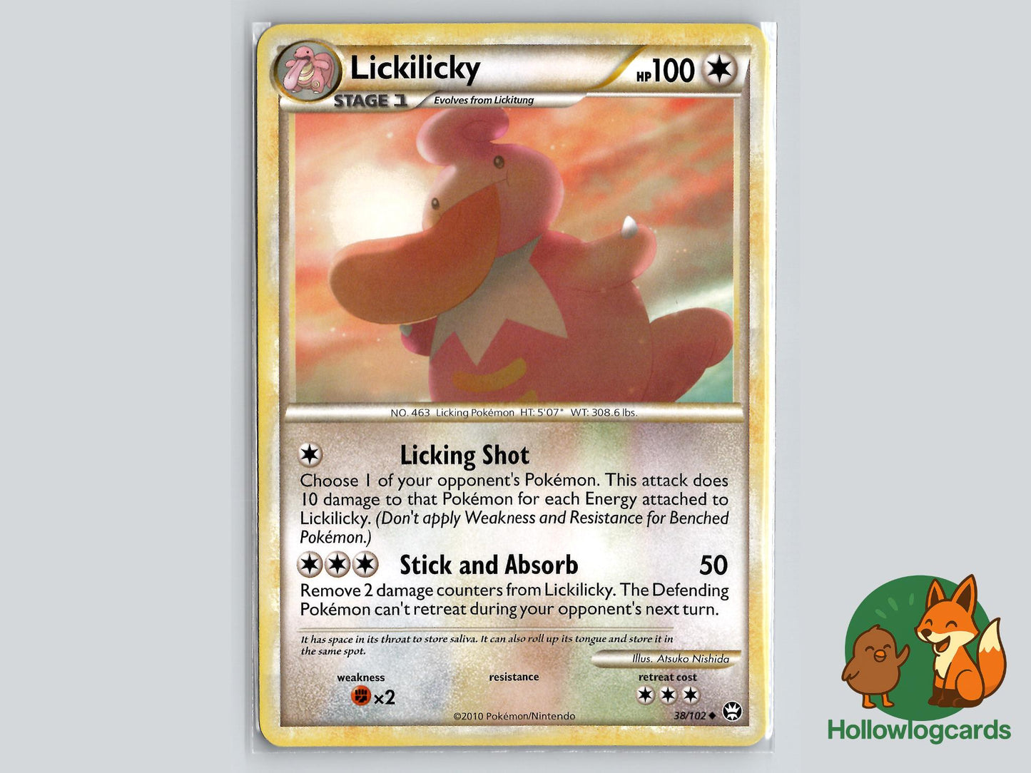 Lickilicky (38/102) - Triumphant Pokémon Card