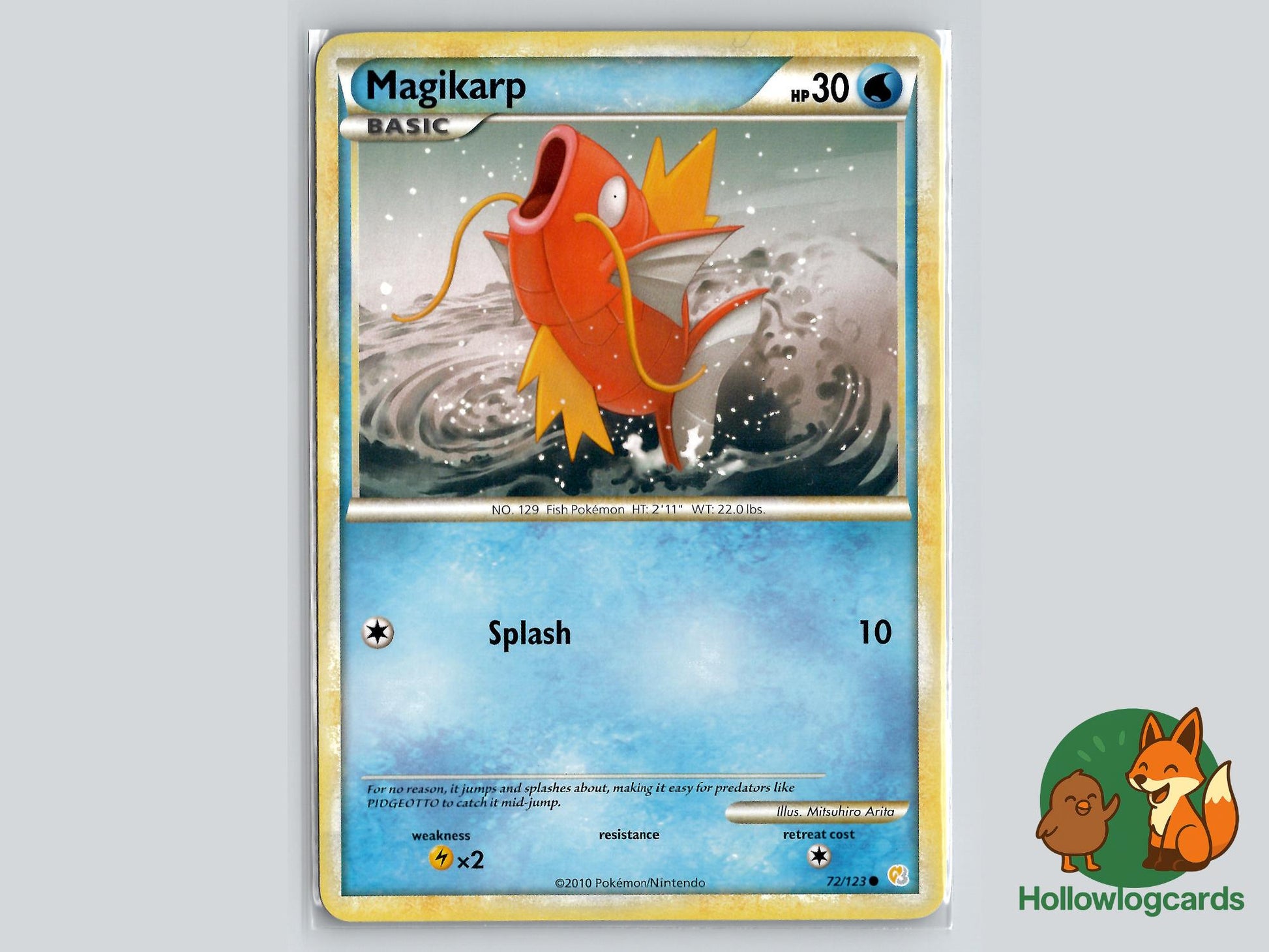 Magikarp (72/123) - HeartGold & SoulSilver Pokémon Card