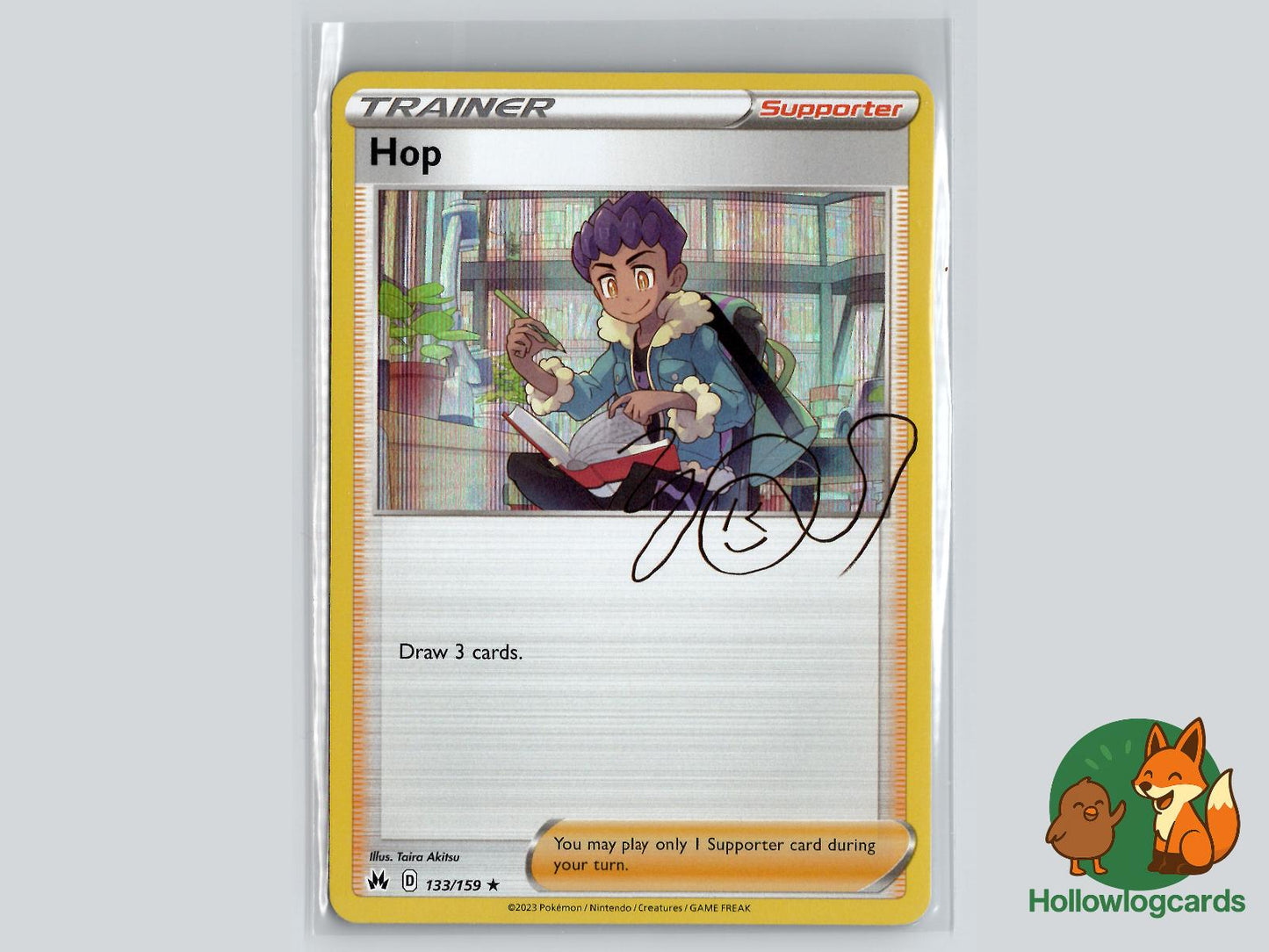 Hop (133/159) - Crown Zenith Pokémon Card