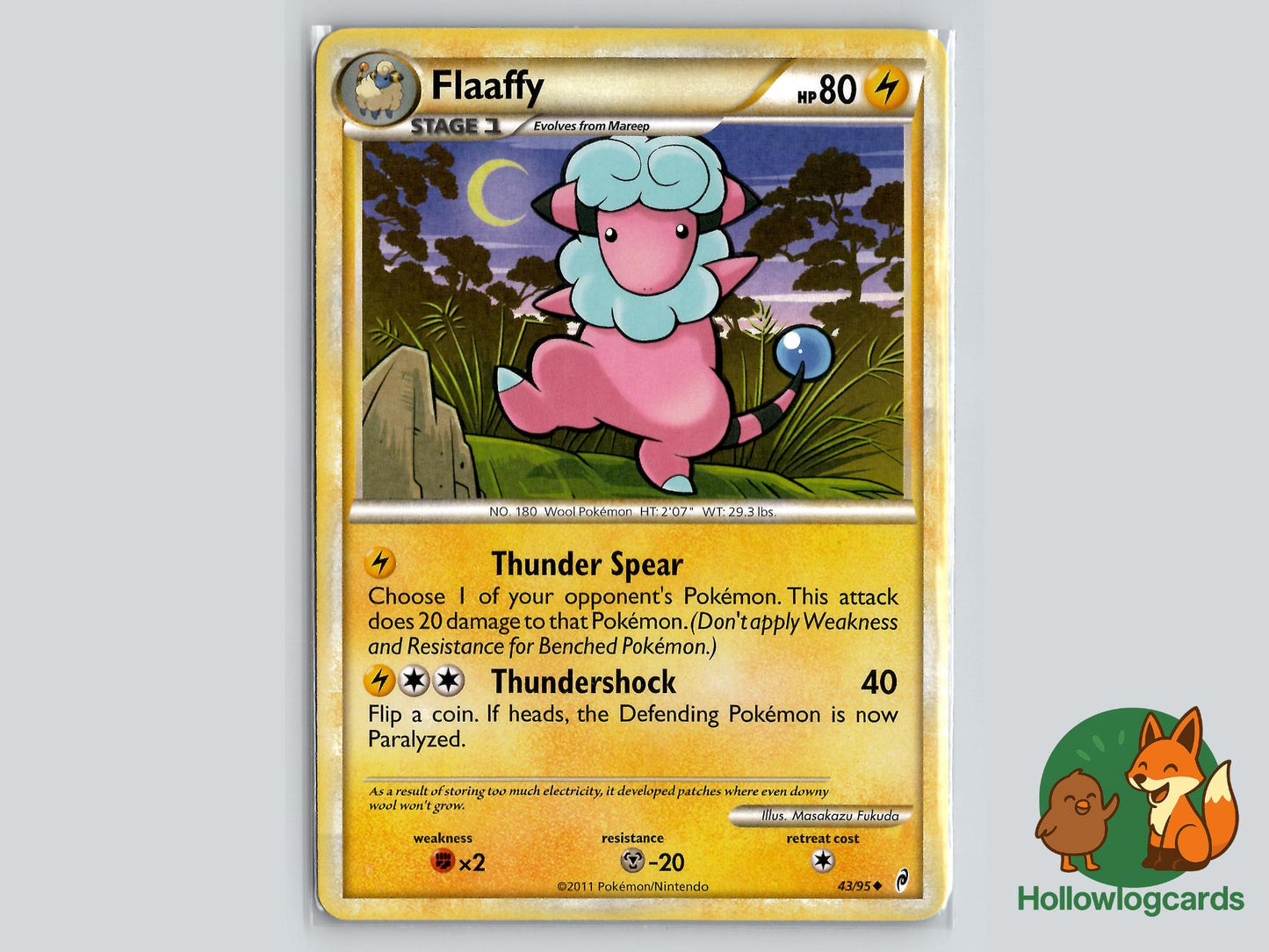Flaaffy (43/95) - Call of Legends Pokémon Card