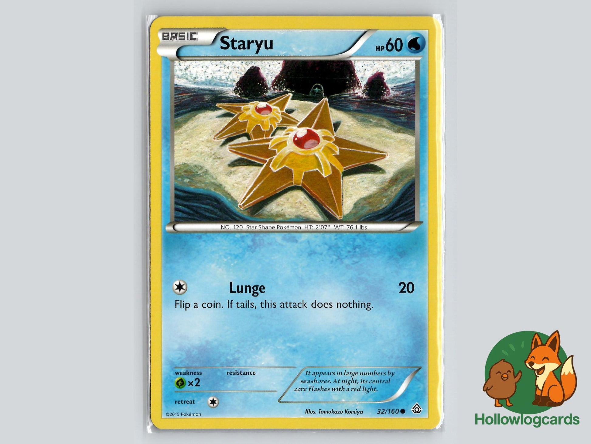 Staryu (32/160) - Primal Clash Pokémon Card