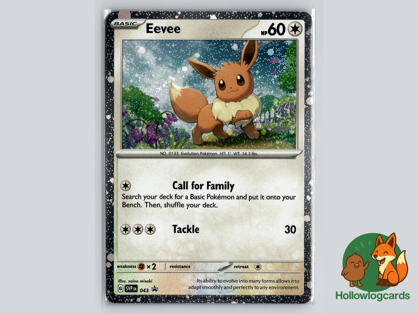 Eevee (043) - Scarlet & Violet Pokémon Card