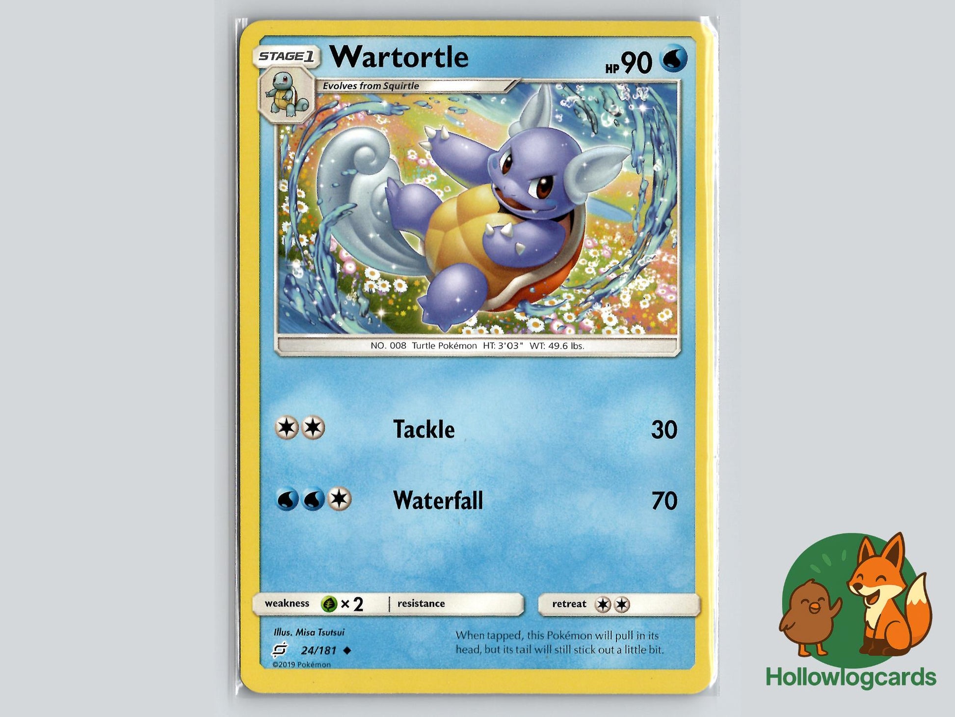 Wartortle (24/181) - Team Up Pokémon Card