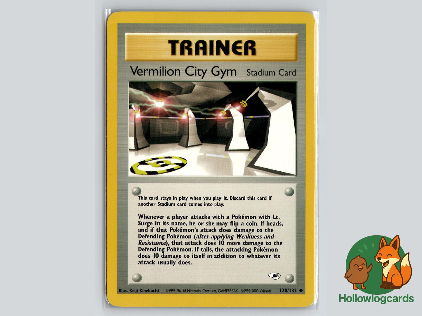 Vermilion City Gym (120/132) - Gym Heroes Pokémon Card