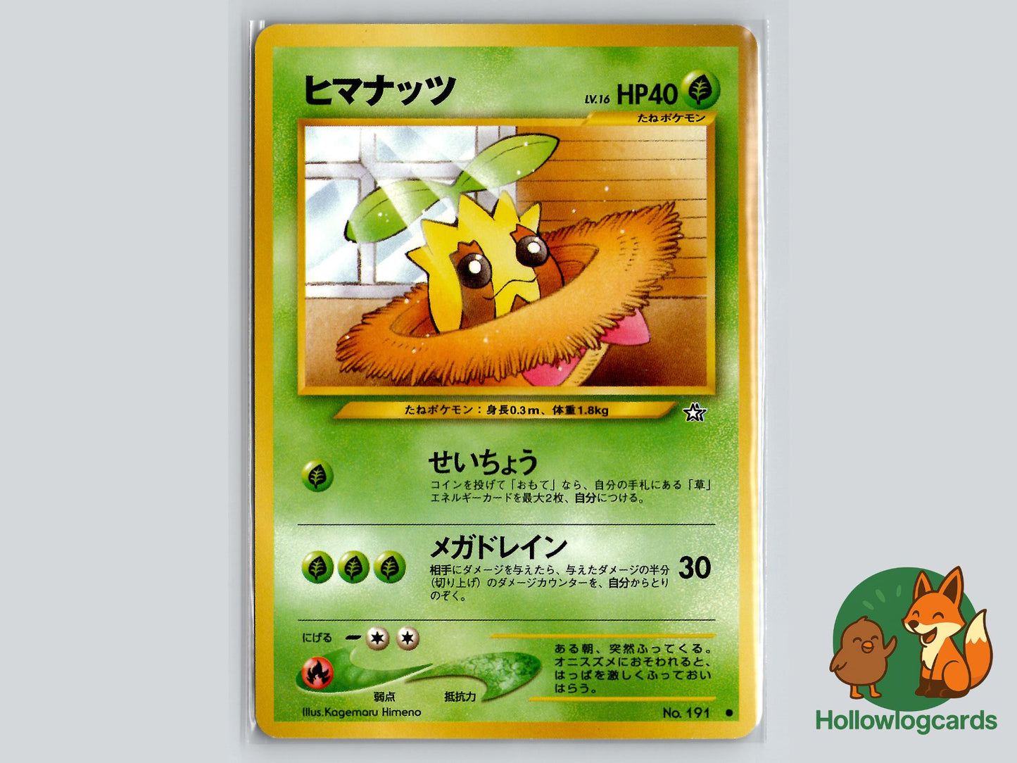 Sunkern - Neo Genesis Pokémon Card