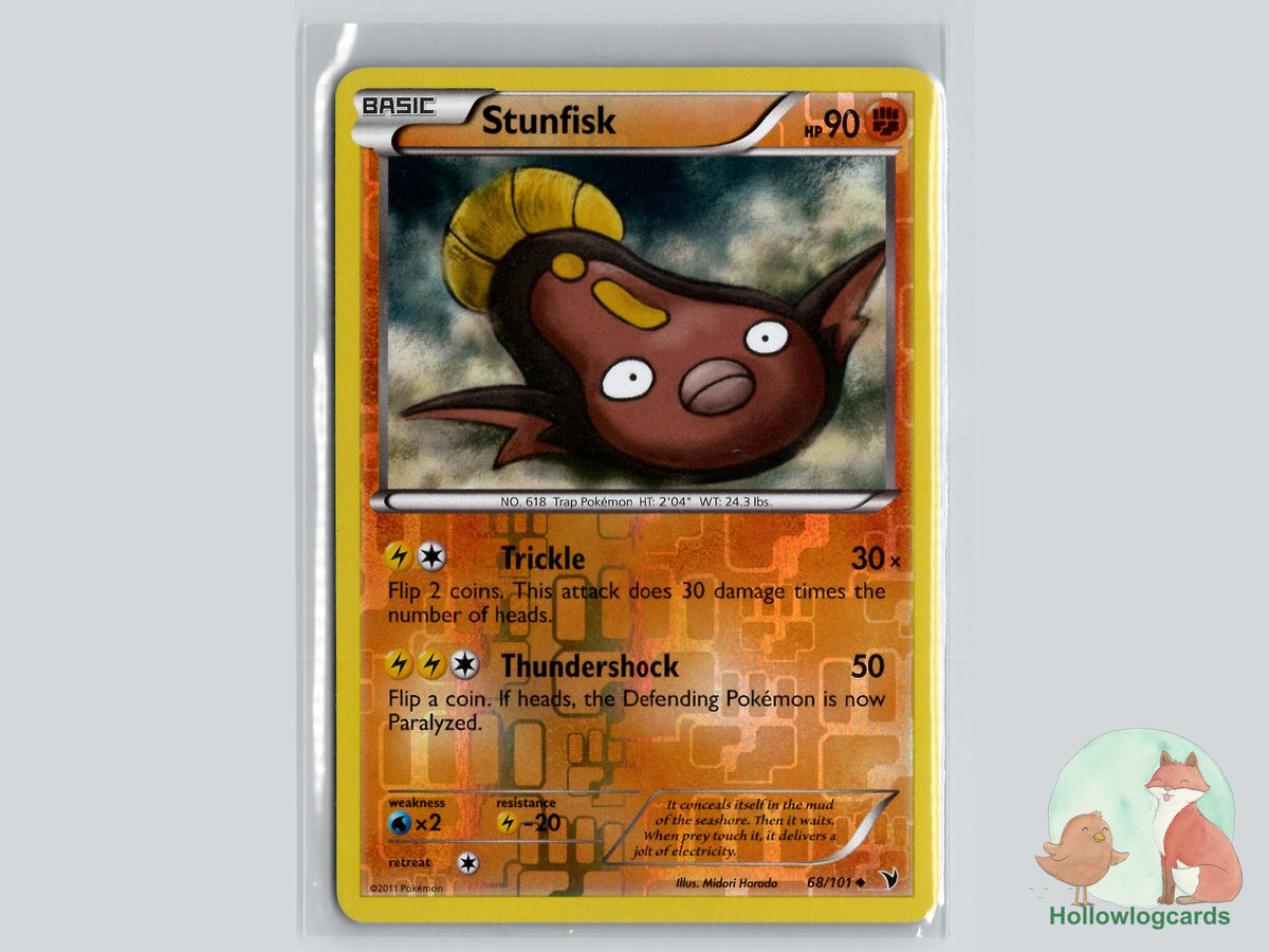 Stunfisk (68/101) - Noble Victories Pokémon Card