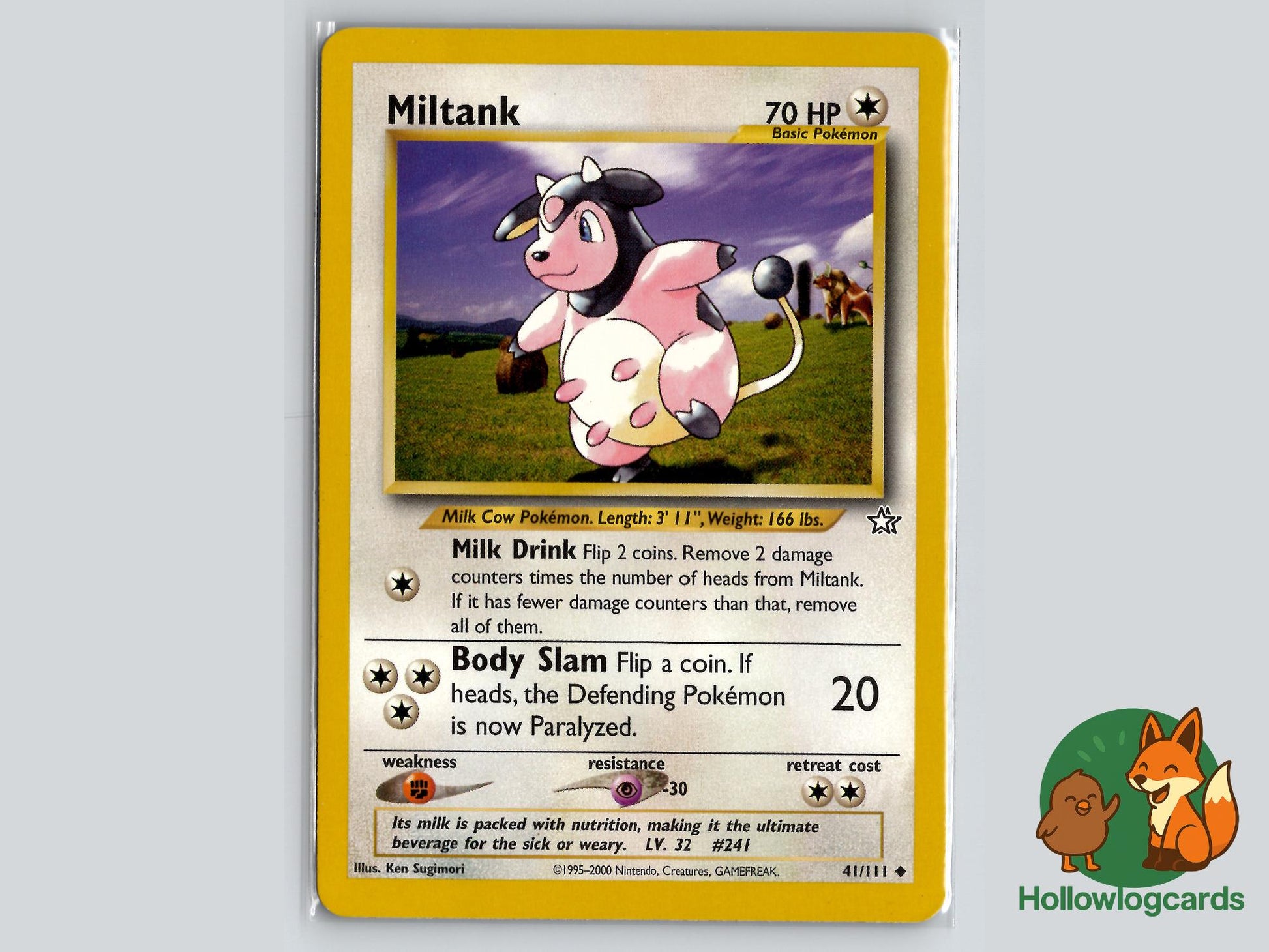 Miltank (41/111) - Neo Genesis Pokémon Card