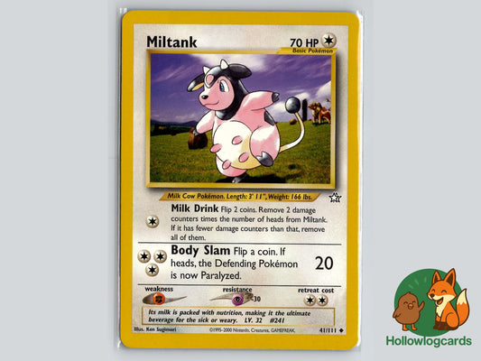 Miltank (41/111) - Neo Genesis Pokémon Card