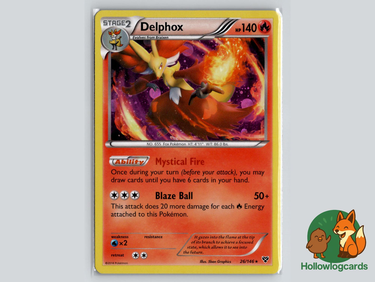 Delphox (26/146) - XY Pokémon Card
