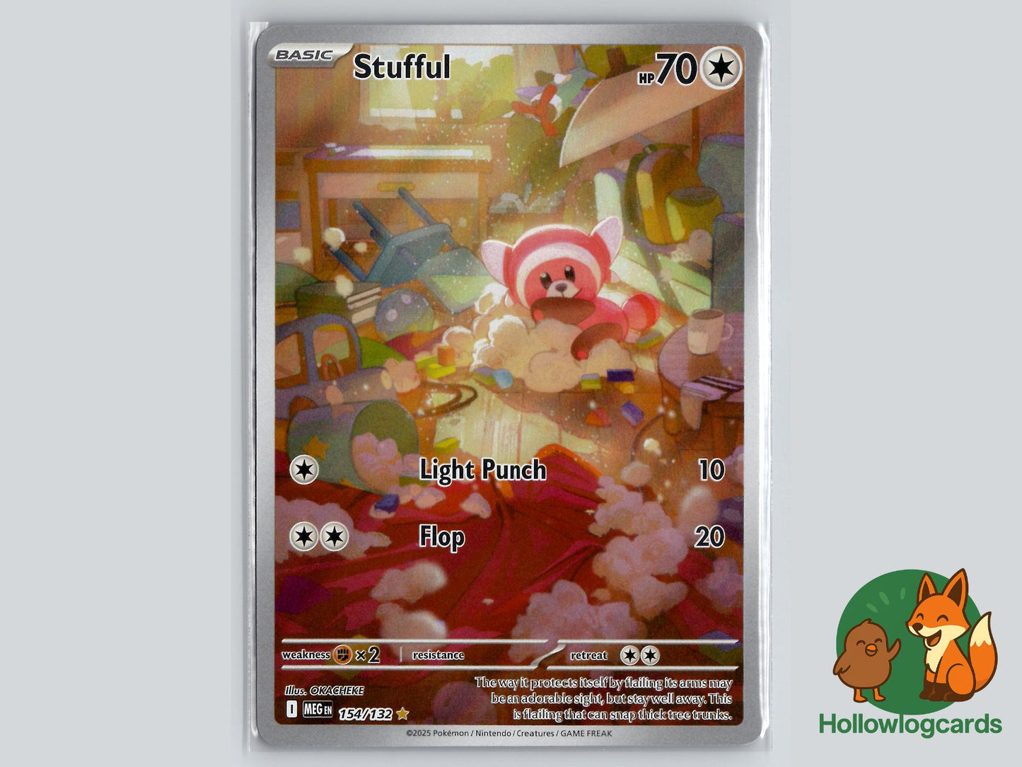 Stufful (154/132) - Mega Evolution Pokémon Card