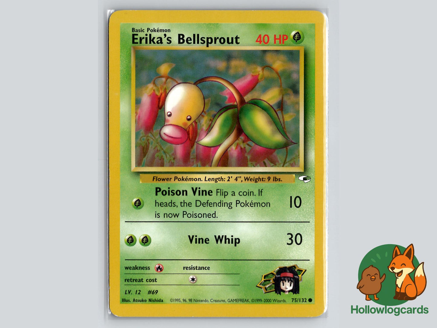 Erika's Bellsprout (75/132) - Gym Heroes Pokémon Card