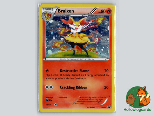 Braixen (XY161) - XY Black Star Promos Pokémon Card