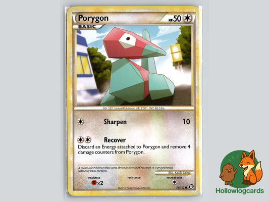 Porygon (73/102) - Triumphant Pokémon Card