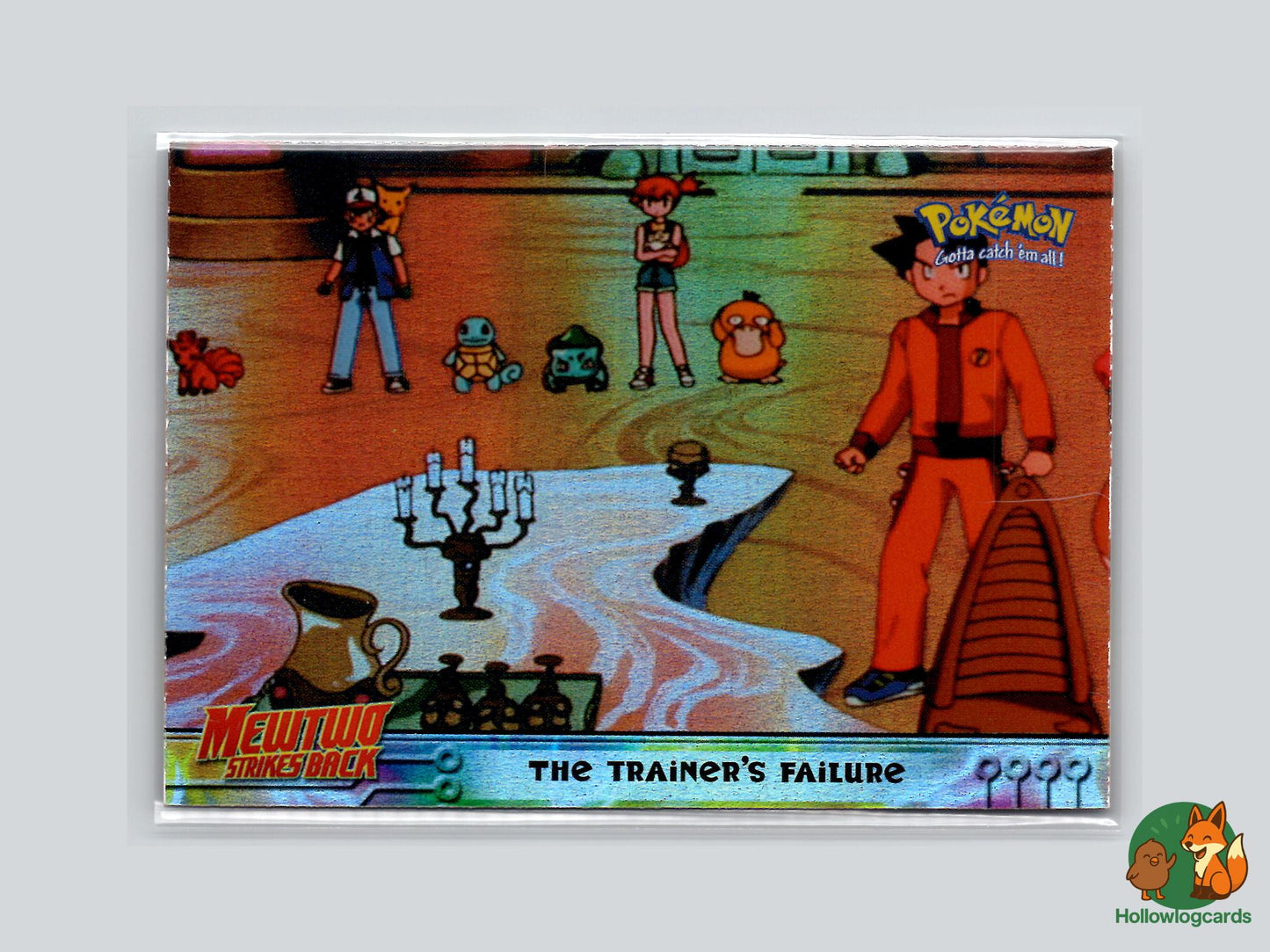 The Trainer's Failure - Topps Mewtwo Strikes Back Trading Cards Pokémon Card