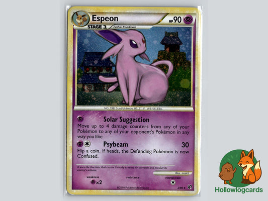 Espeon (2/90) - Undaunted Pokémon Card