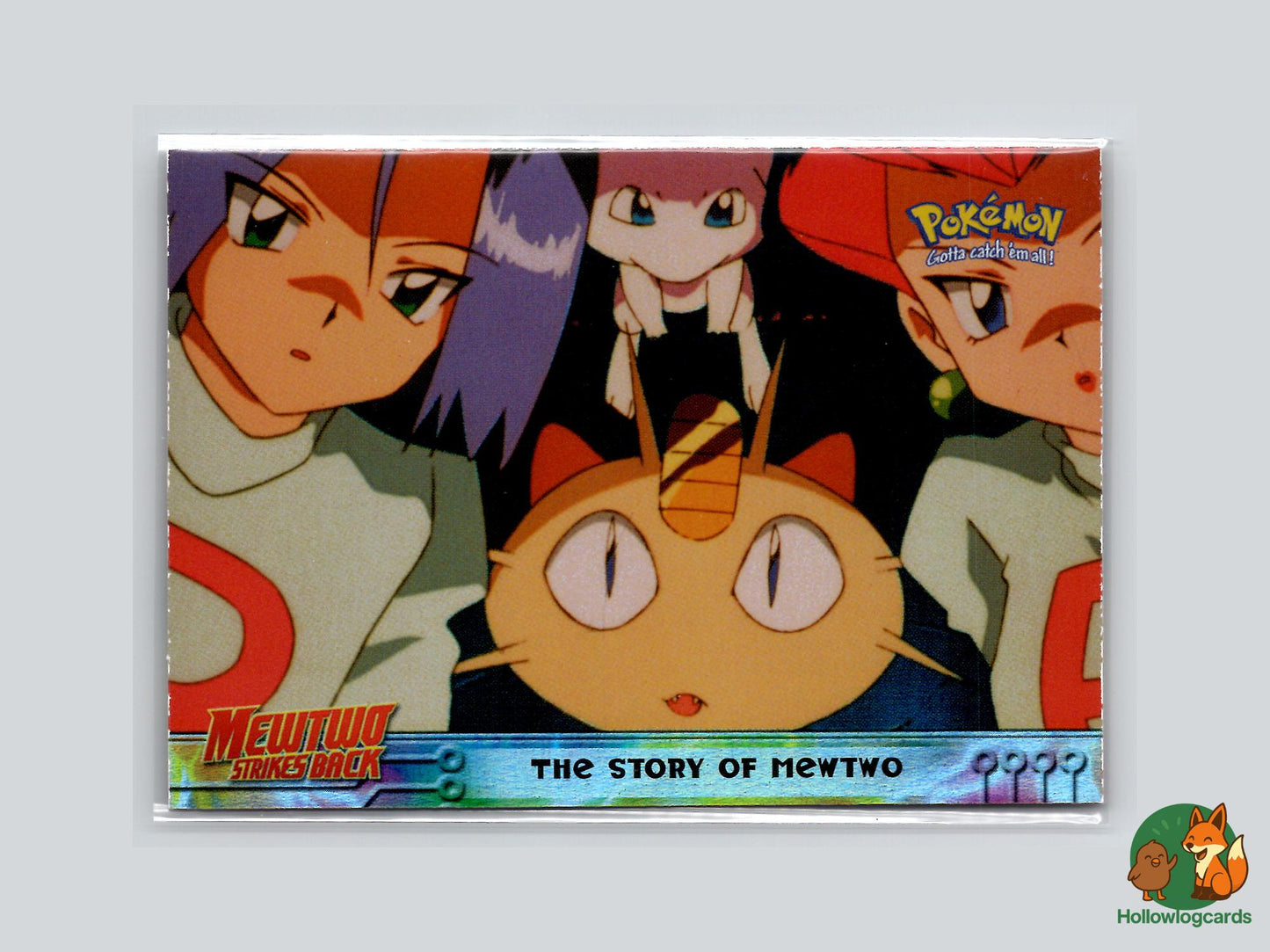 The Story Of Mewtwo [Mew] - Topps Mewtwo Strikes Back Trading Cards Pokémon Card