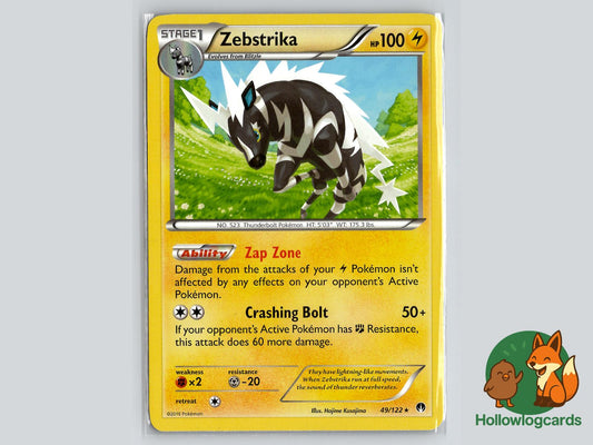 Zebstrika (49/122) - BREAKpoint Pokémon Card
