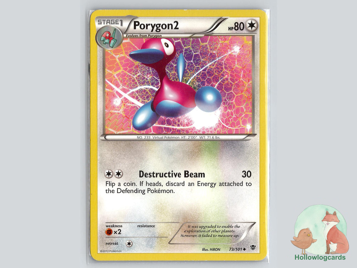Porygon2 (73/101) - Plasma Blast Pokémon Card