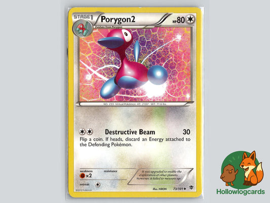 Porygon2 (73/101) - Plasma Blast Pokémon Card