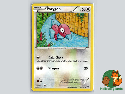 Porygon (64/98) - Ancient Origins Pokémon Card