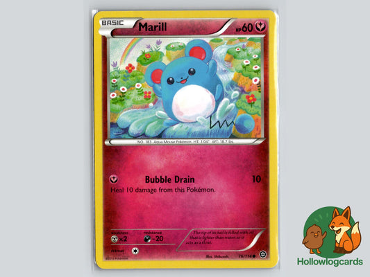 Marill (76/114) - Steam Siege Pokémon Card