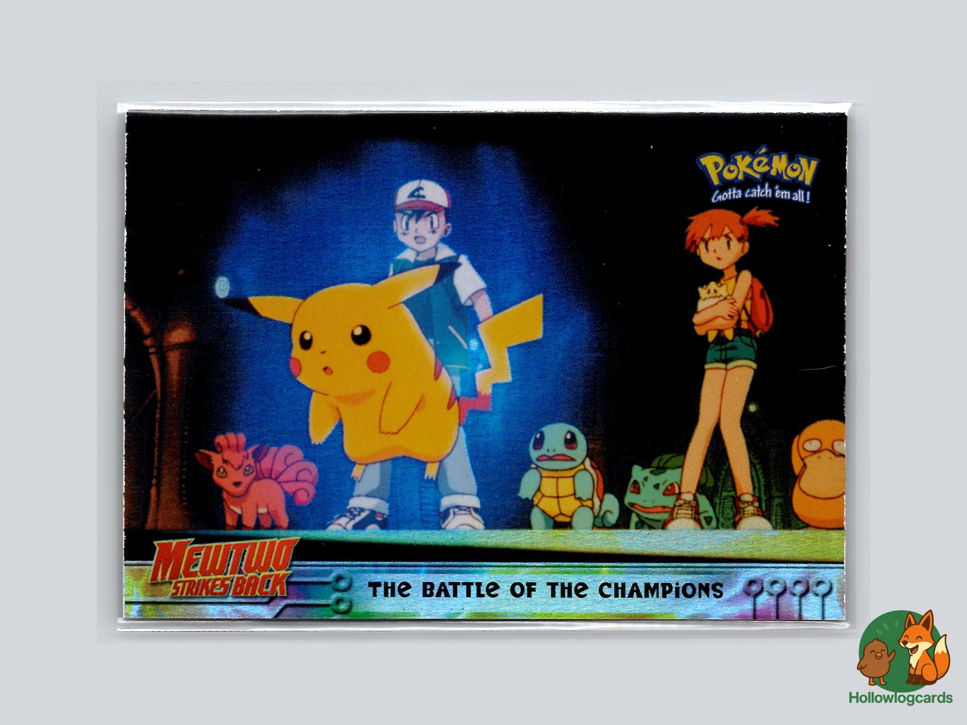 The Battle Of The Champions - Topps Mewtwo Strikes Back Trading Cards Pokémon Card