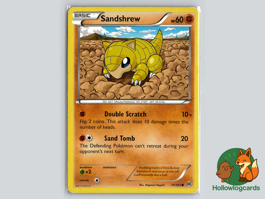 Sandshrew (75/162) - BREAKthrough Pokémon Card