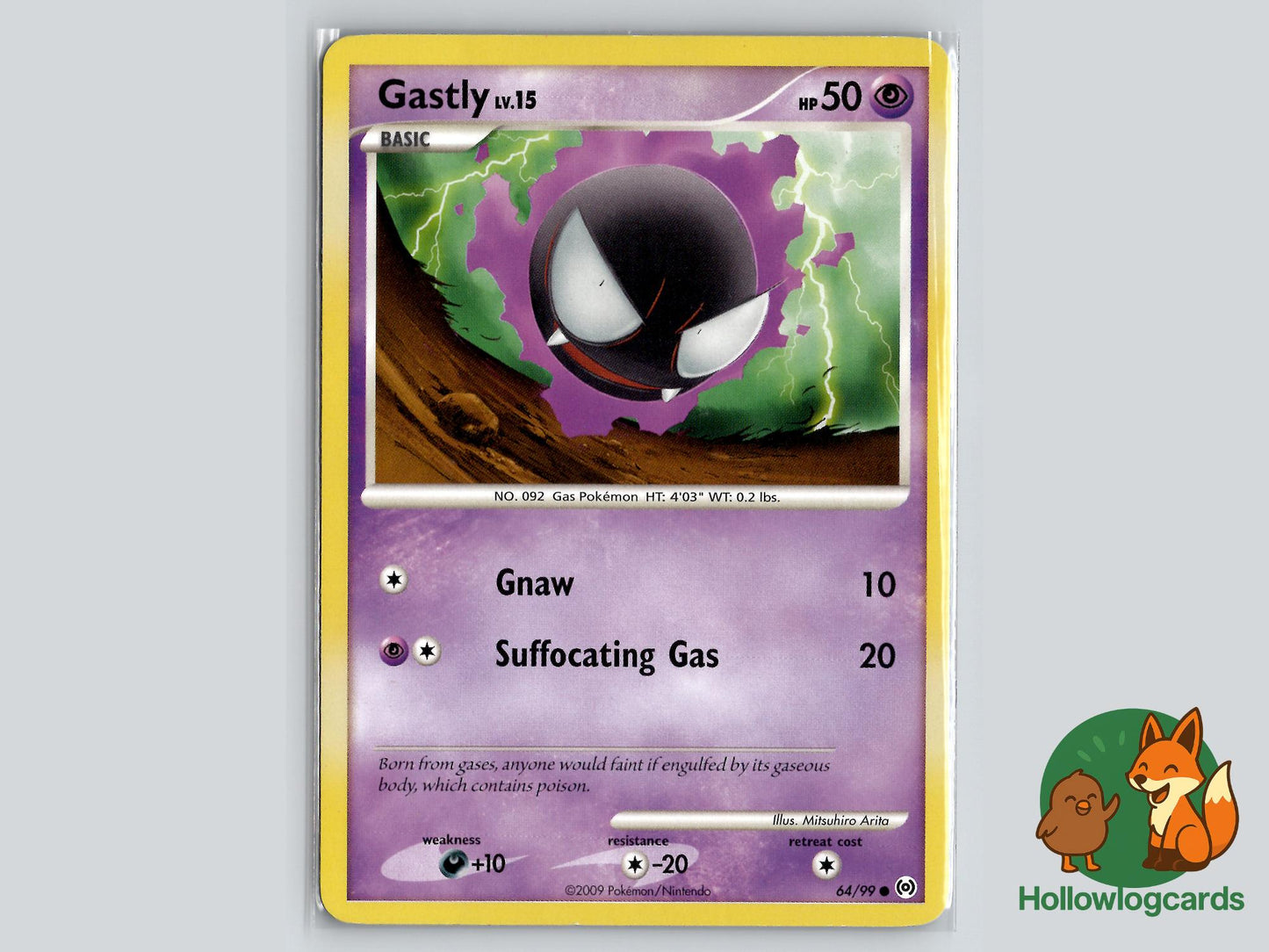 Gastly (64/99) - Arceus Pokémon Card