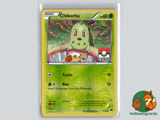 Chikorita (1/122) - League & Championship Cards Pokémon Card