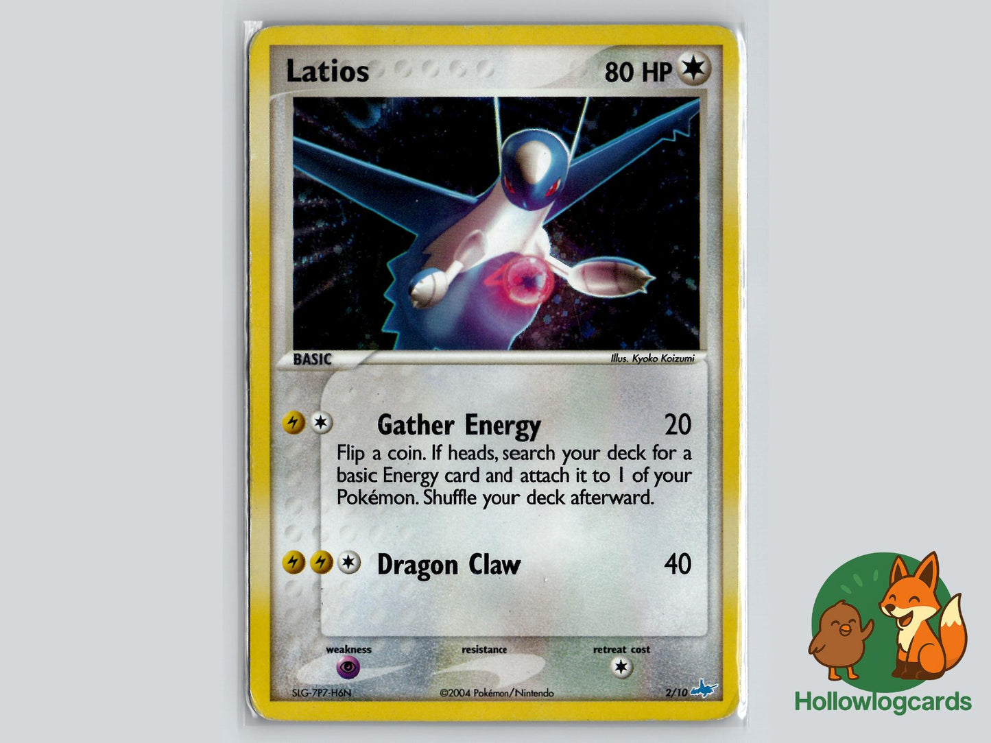 Latios (2/10) - EX Trainer Kit Latios Pokémon Card