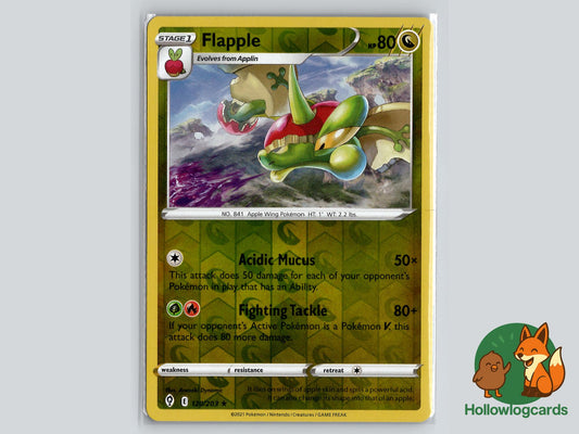 Flapple (120/203) - Evolving Skies Pokémon Card
