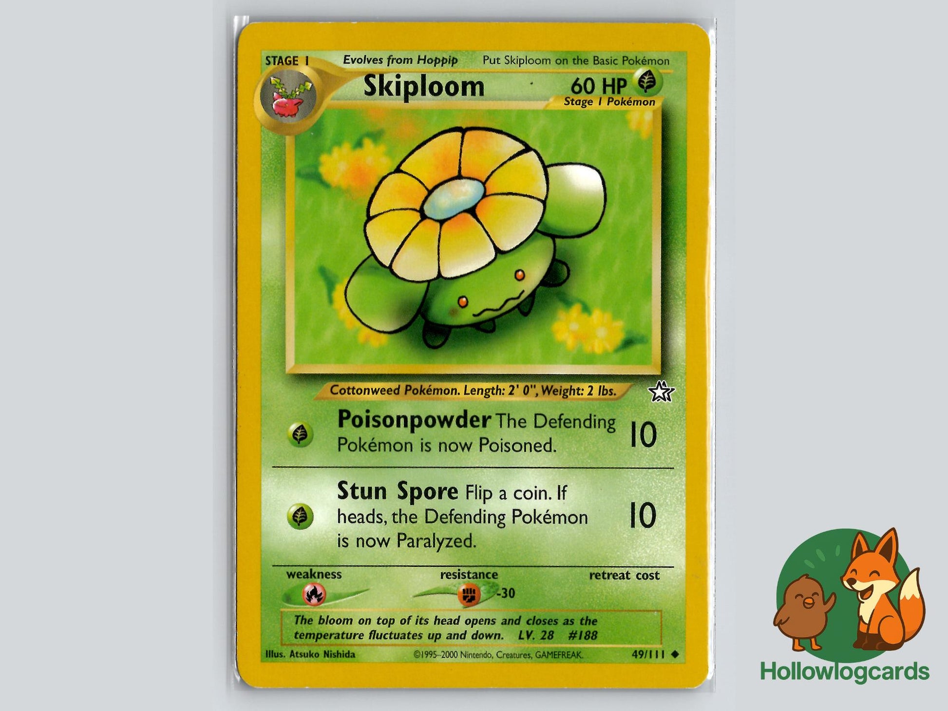 Skiploom (49/111) - Neo Genesis Pokémon Card