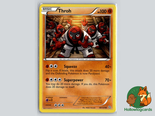 Throh (68/124) - Dragons Exalted Pokémon Card