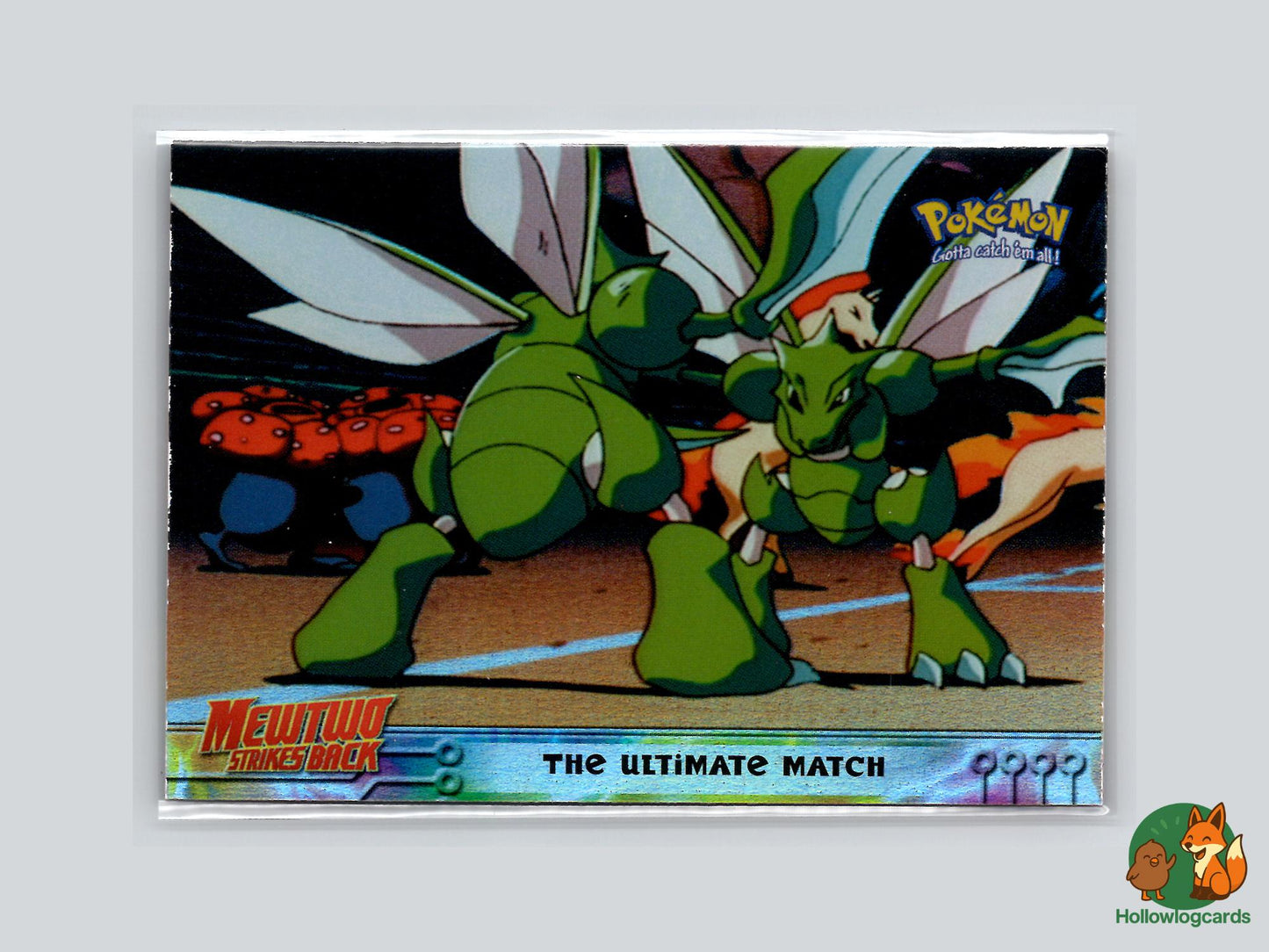The Ultimate Match [Scyther] - Topps Mewtwo Strikes Back Trading Cards Pokémon Card