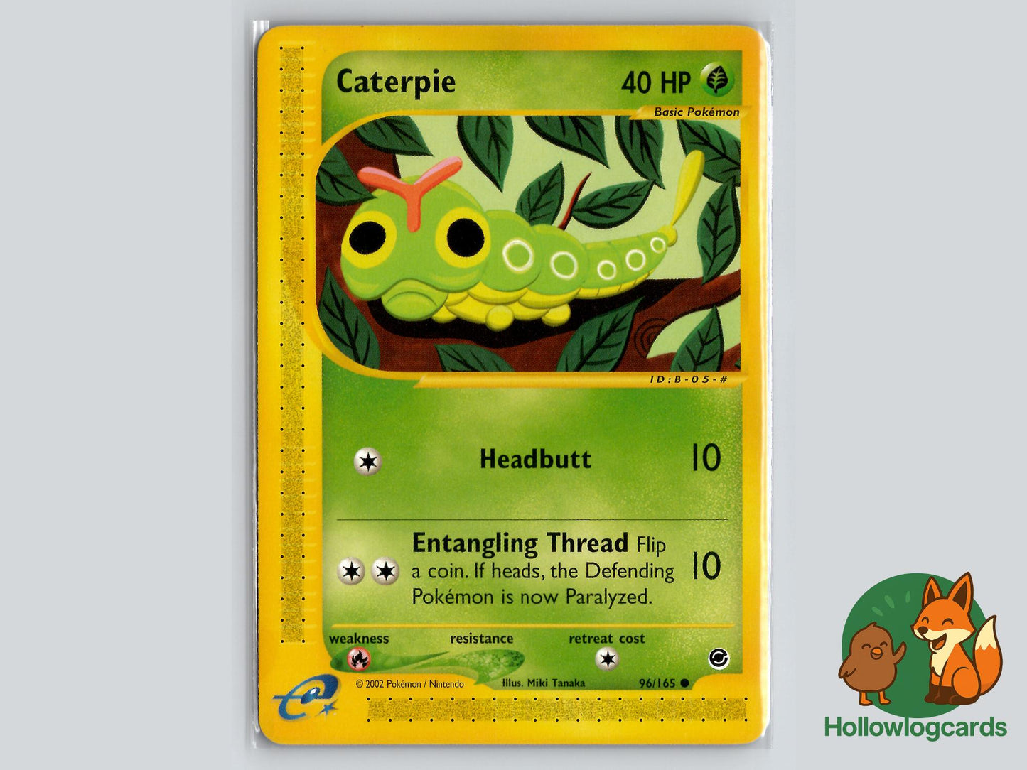 Caterpie (96/165) - Expedition Base Set Pokémon Card