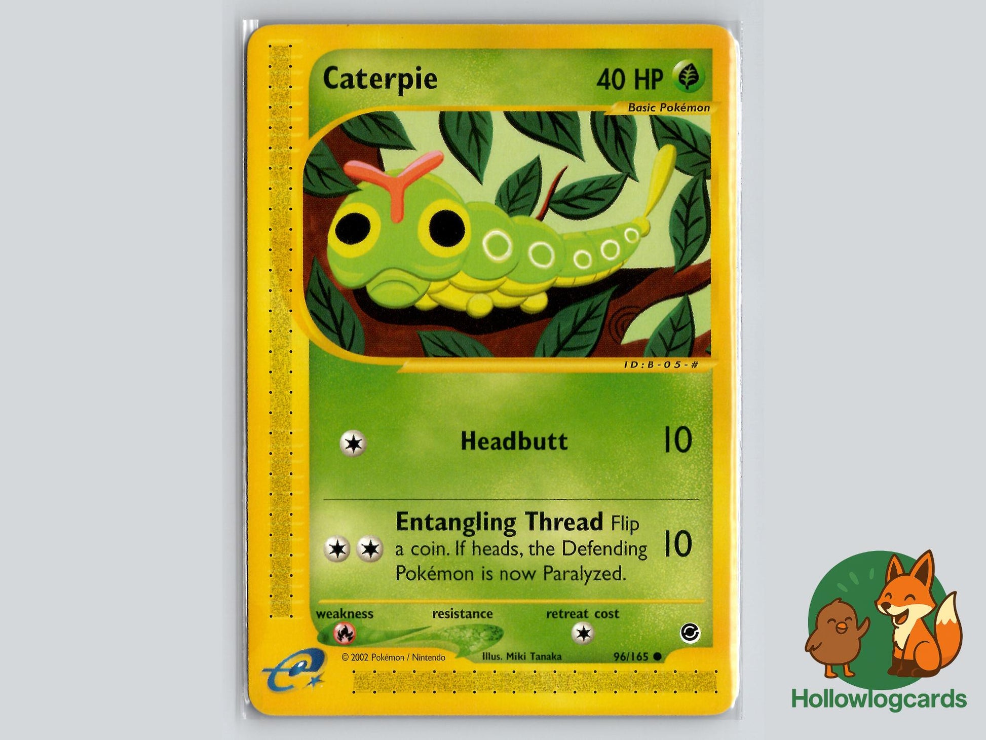 Caterpie (96/165) - Expedition Base Set Pokémon Card