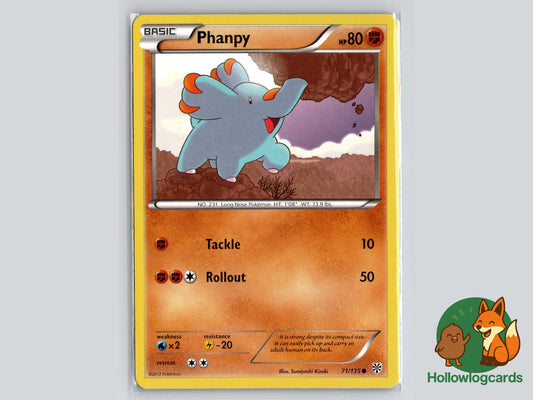 Phanpy (71/135) - Plasma Storm Pokémon Card
