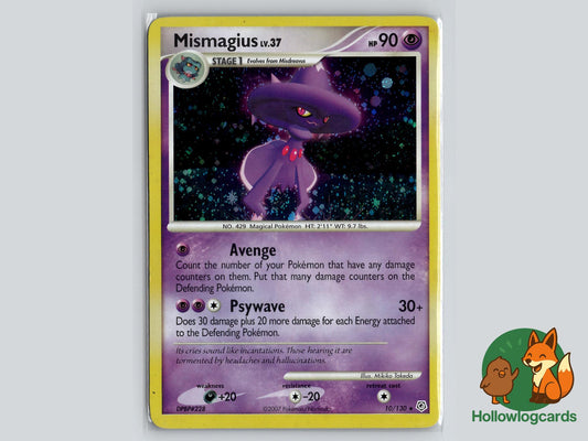 Mismagius (10/130) - Diamond & Pearl Pokémon Card