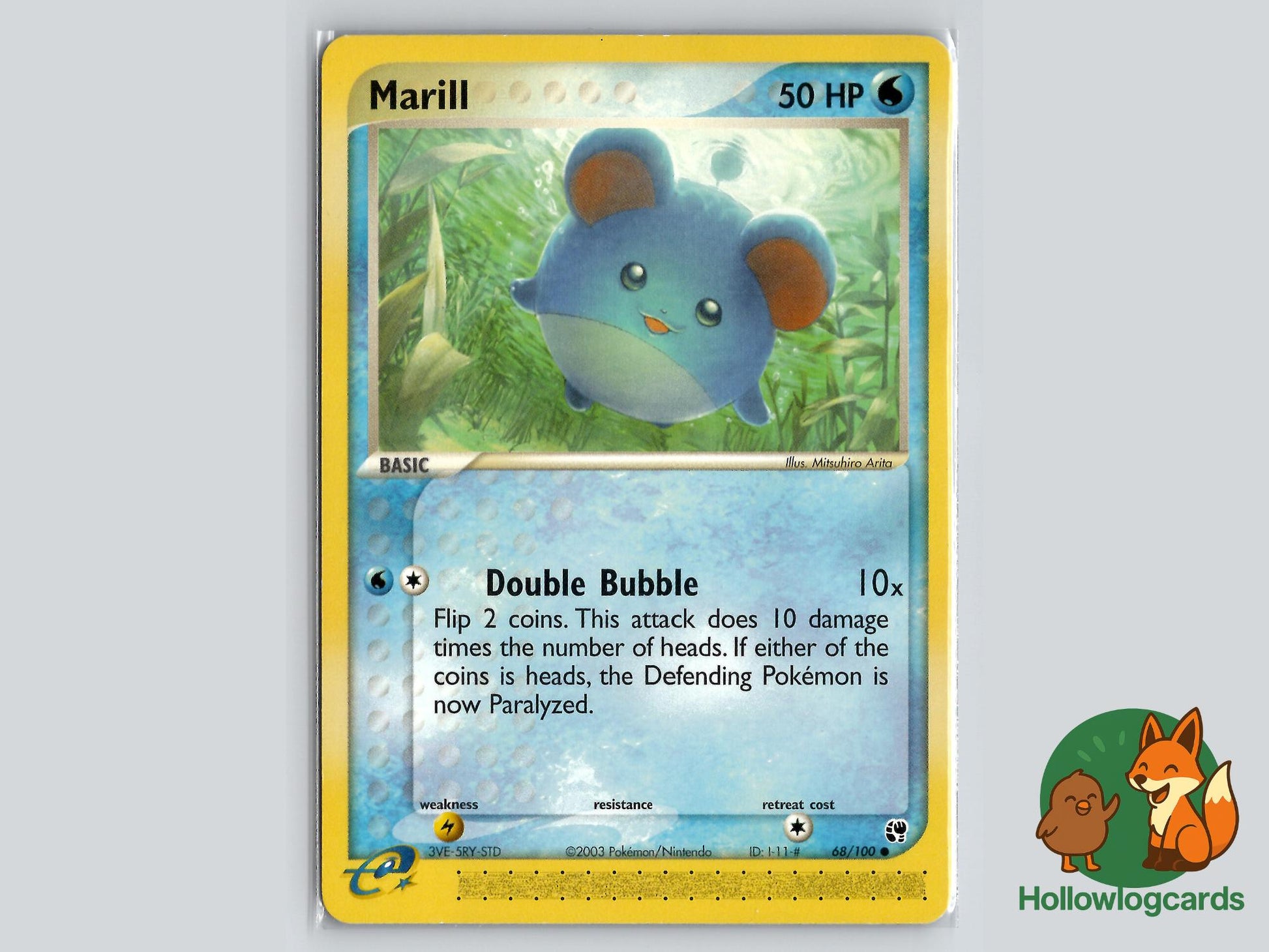 Marill (68/100) - Sandstorm Pokémon Card