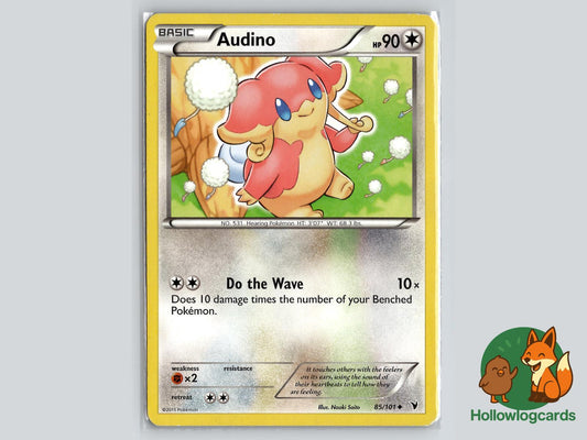Audino (85/101) - Noble Victories Pokémon Card