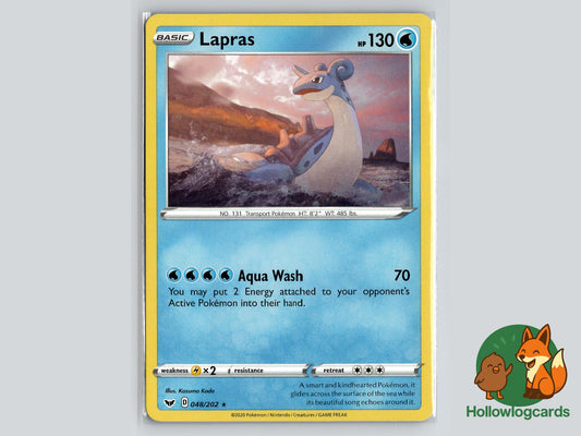 Lapras (048/202) - Sword & Shield Pokémon Card
