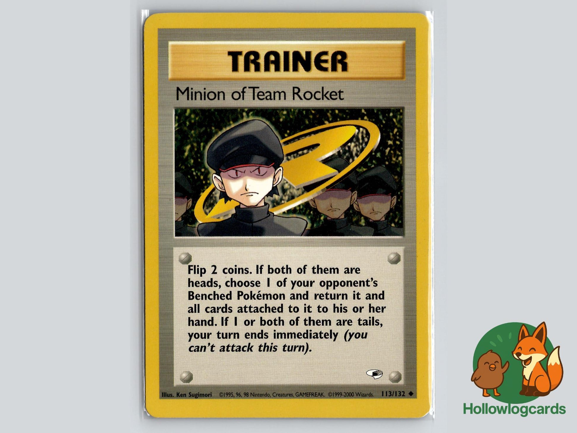 Minion of Team Rocket (113/132) - Gym Heroes Pokémon Card