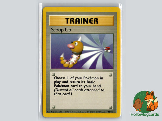 Scoop Up (78/102) - Base Pokémon Card