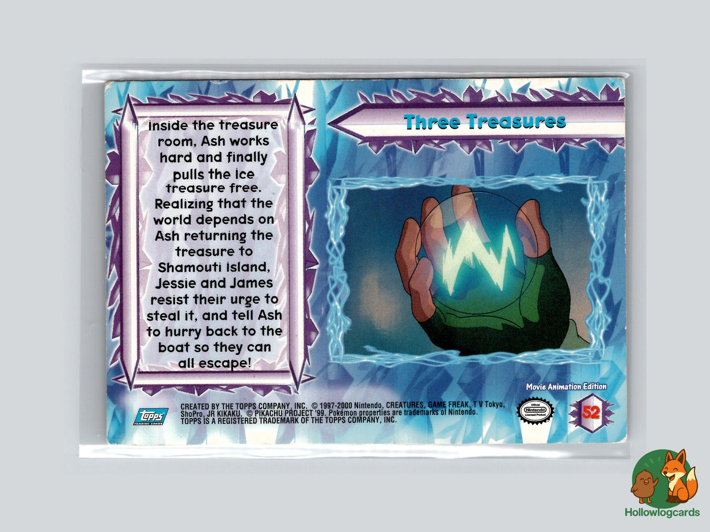 Three Treasures (#52) - Topps The Movie 2000 Trading Cards
