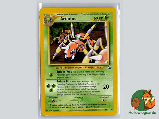 Ariados (27/111) - Neo Genesis Pokémon Card