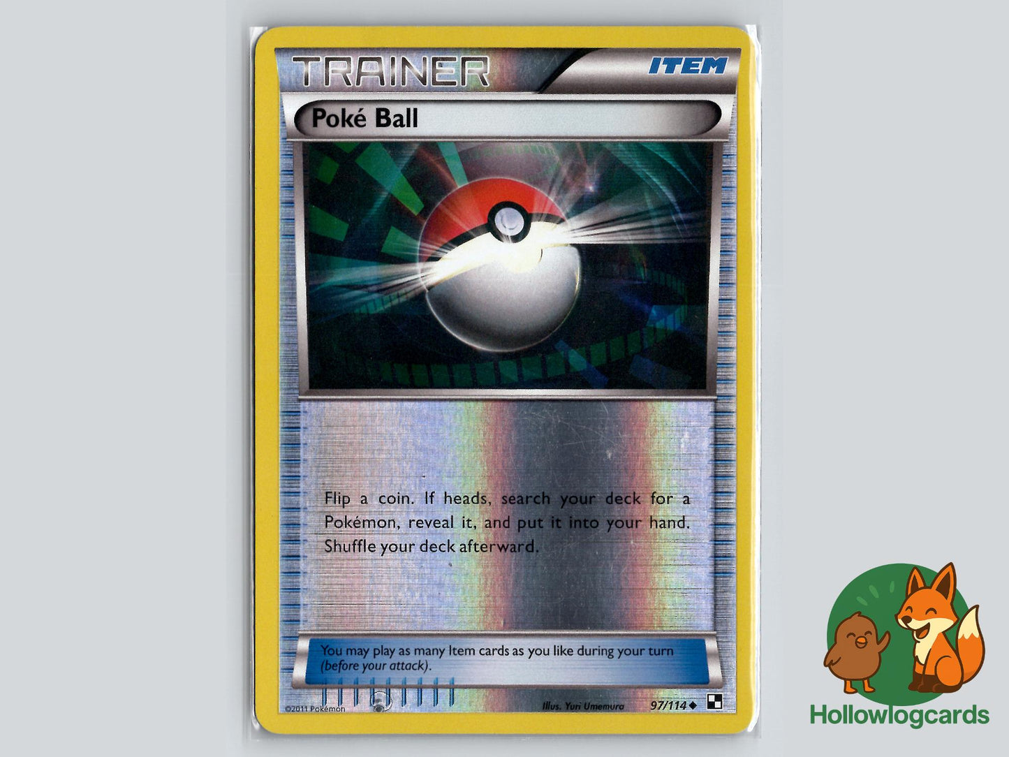 Poke Ball (97/114) - Black & White Pokémon Card
