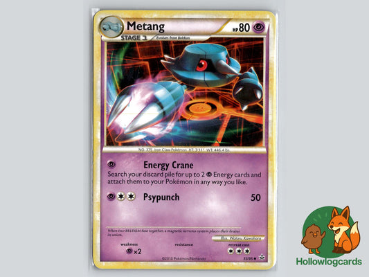 Metang (33/95) - Unleashed Pokémon Card