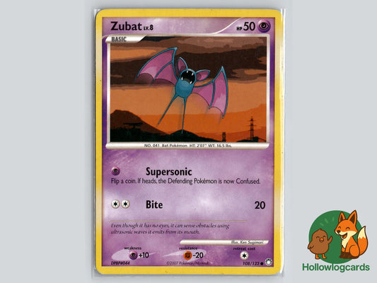Zubat (108/123) - Mysterious Treasures Pokémon Card